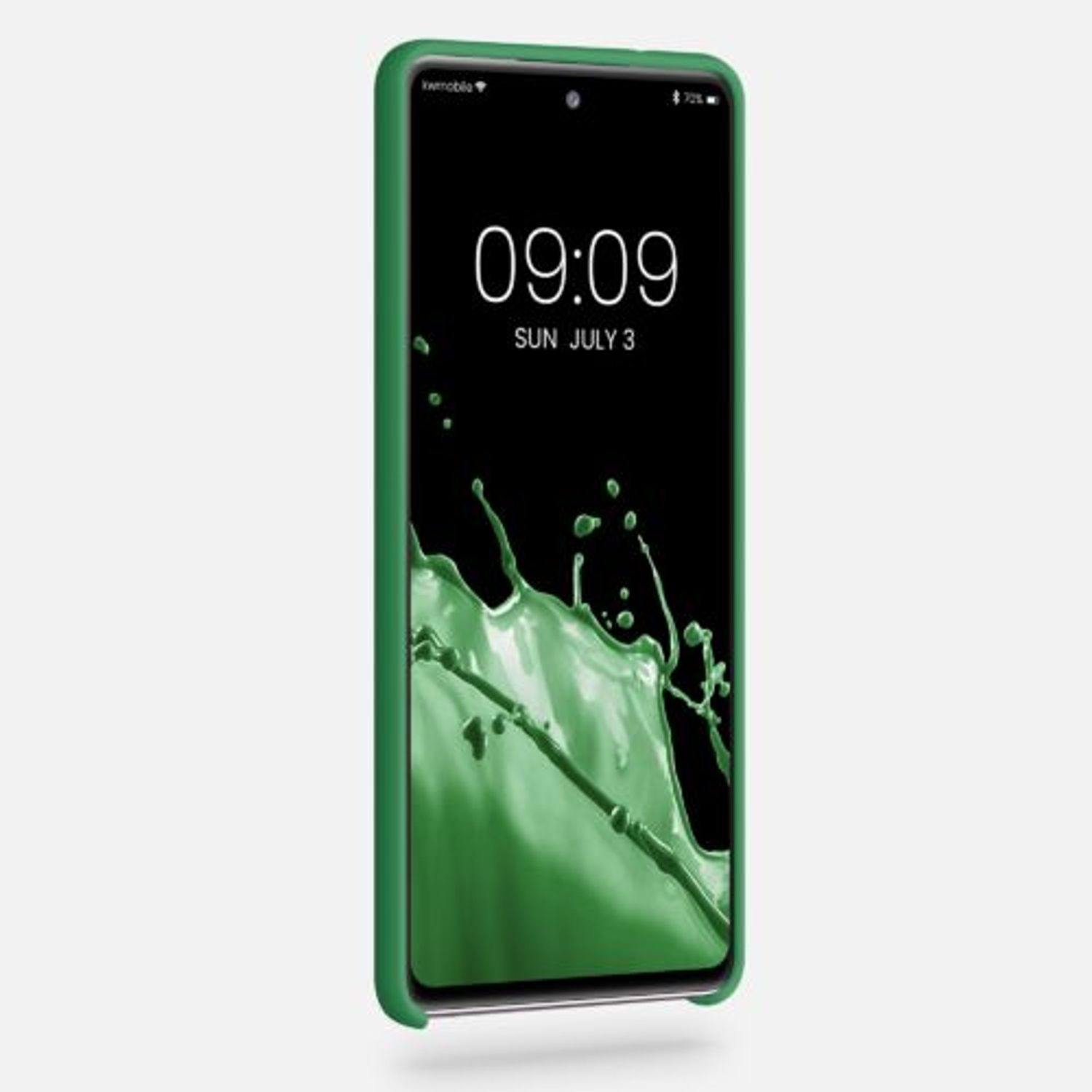 Husa pentru Samsung Galaxy S20 FE, Silicon, Verde, 53605.227, Kwmobile fotografia produsului View 3 L