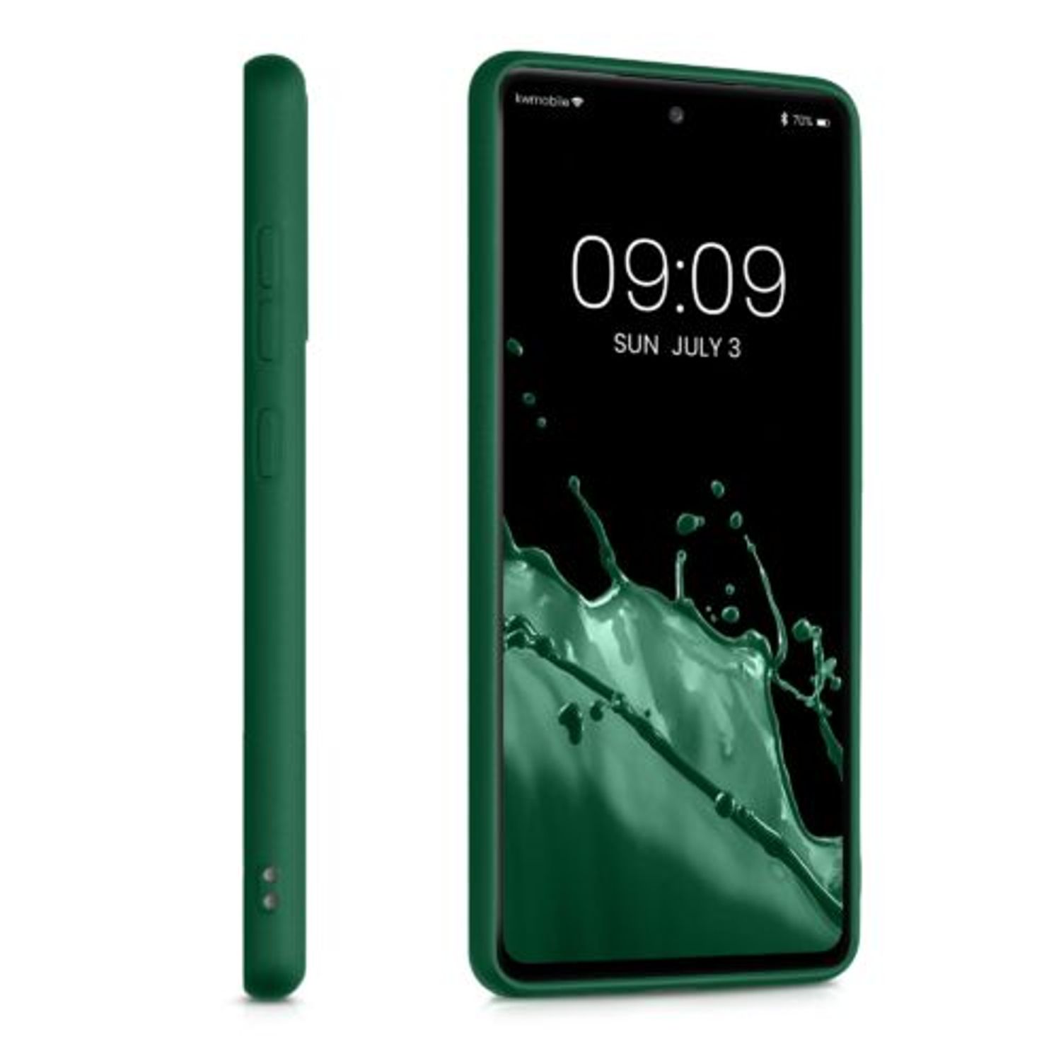 Husa pentru Samsung Galaxy S20 FE, Silicon, Verde, 53930.170, Kwmobile fotografia produsului View 5 L