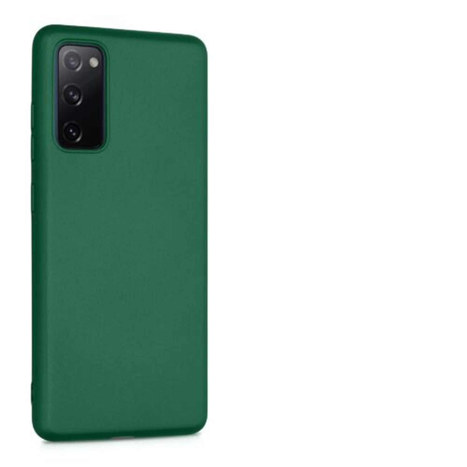 Husa pentru Samsung Galaxy S20 FE, Silicon, Verde, 53930.170, Kwmobile fotografia produsului View 8 L