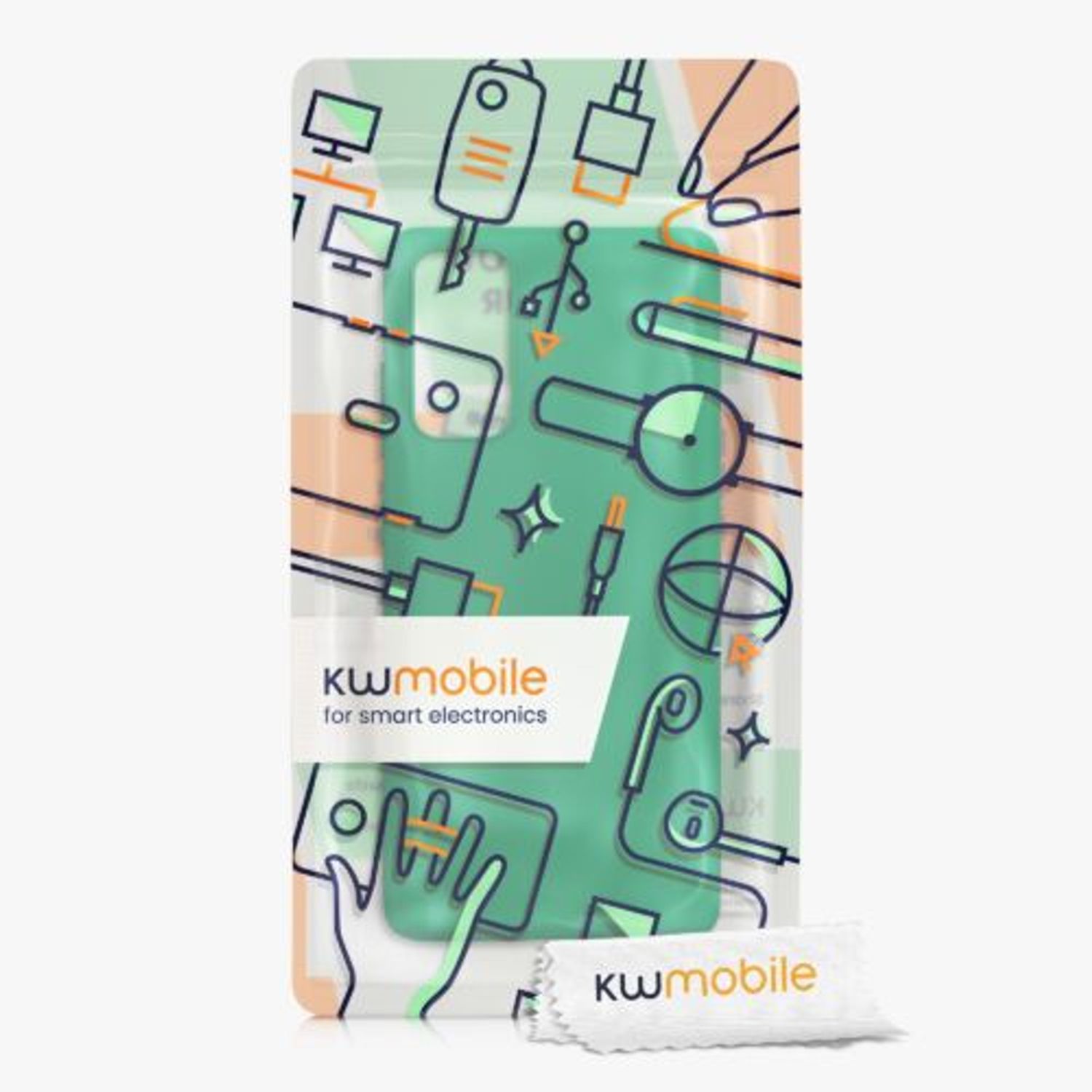 Husa pentru Samsung Galaxy S20 FE, Silicon, Verde, 53604.142, Kwmobile fotografia produsului View 8 L