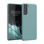 Husa pentru Samsung Galaxy S21, Silicon, Verde, 54056.207, Kwmobile fotografia produsului