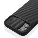Husa pentru iPhone 12/iPhone 12 Pro, Silicon, Negru, 55098.01 fotografia produsului View 8 S