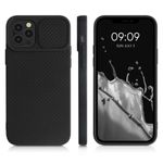 Husa pentru iPhone 12/iPhone 12 Pro, Silicon, Negru, 55098.01 fotografia produsului View 2 S