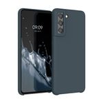 Husa pentru Samsung Galaxy S21 FE, Silicon, Verde, 55487.202, Kwmobile fotografia produsului
