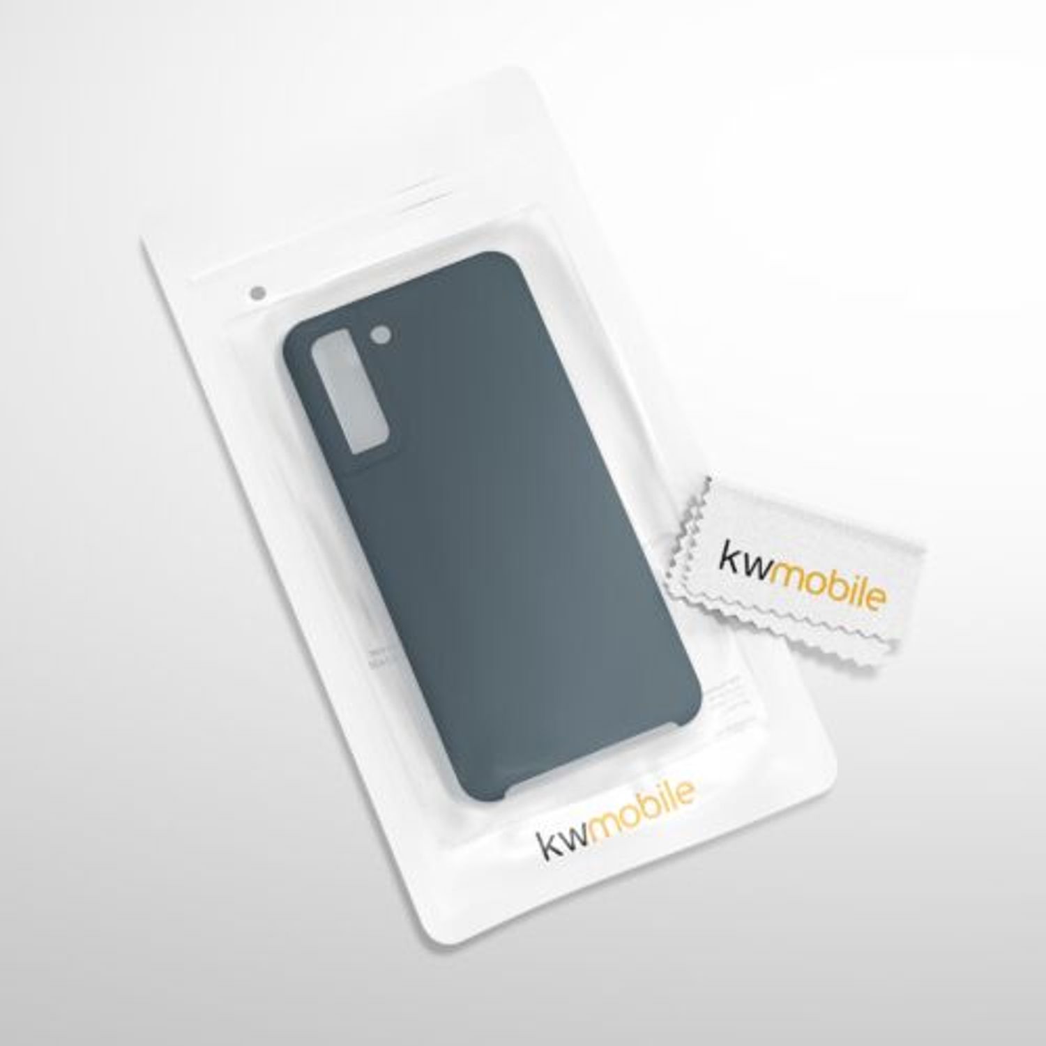 Husa pentru Samsung Galaxy S21 FE, Silicon, Verde, 55487.202, Kwmobile fotografia produsului View 8 L