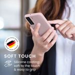 Husa pentru Samsung Galaxy S22, Silicon, Roz, 56756.52, Kwmobile fotografia produsului View 5 S