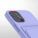 Husa pentru iPhone 12/iPhone 12 Pro, Silicon, Mov, 55112.108 fotografia produsului View 9 S