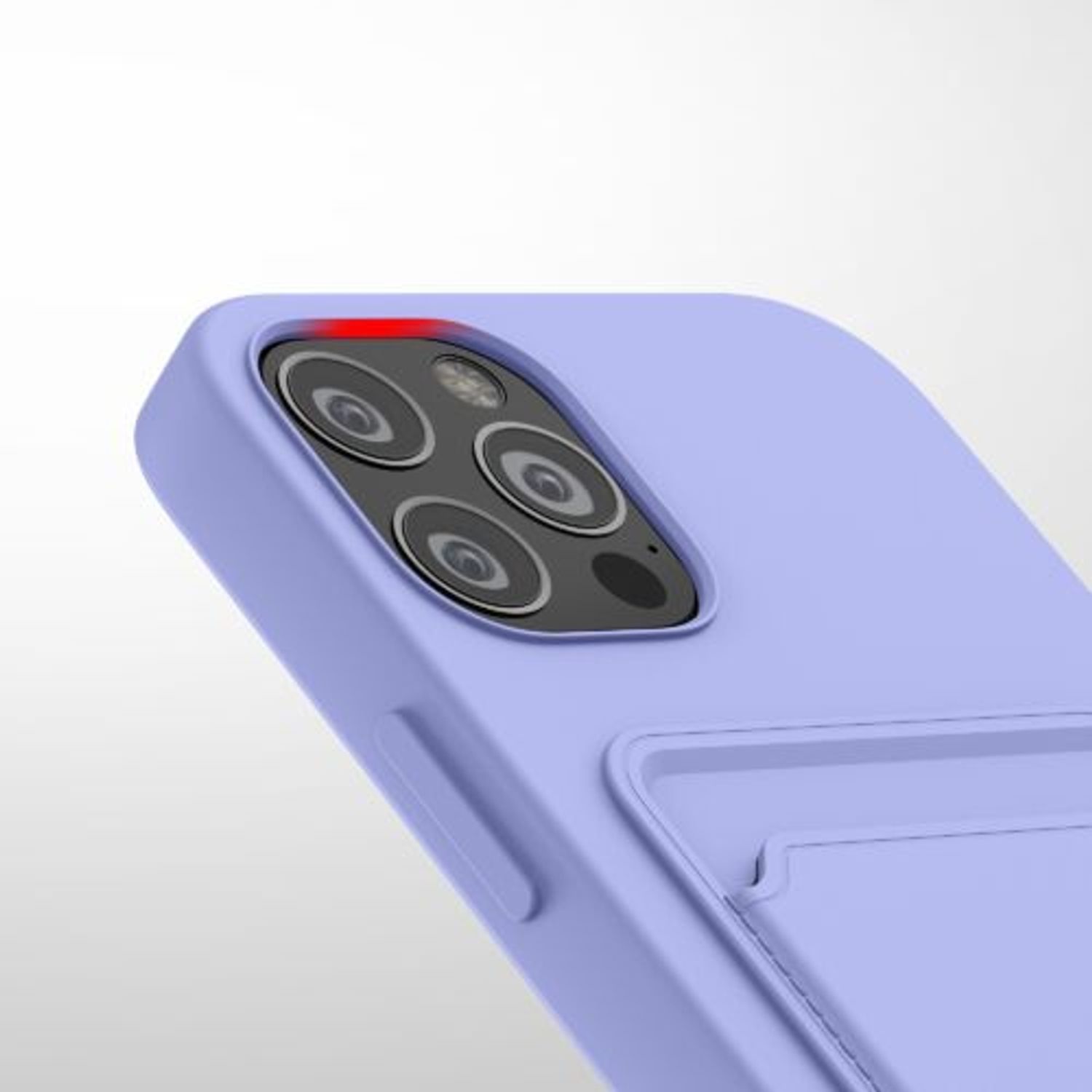 Husa pentru iPhone 12/iPhone 12 Pro, Silicon, Mov, 55112.108 fotografia produsului View 9 L