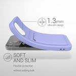 Husa pentru iPhone 12/iPhone 12 Pro, Silicon, Mov, 55112.108 fotografia produsului View 3 S
