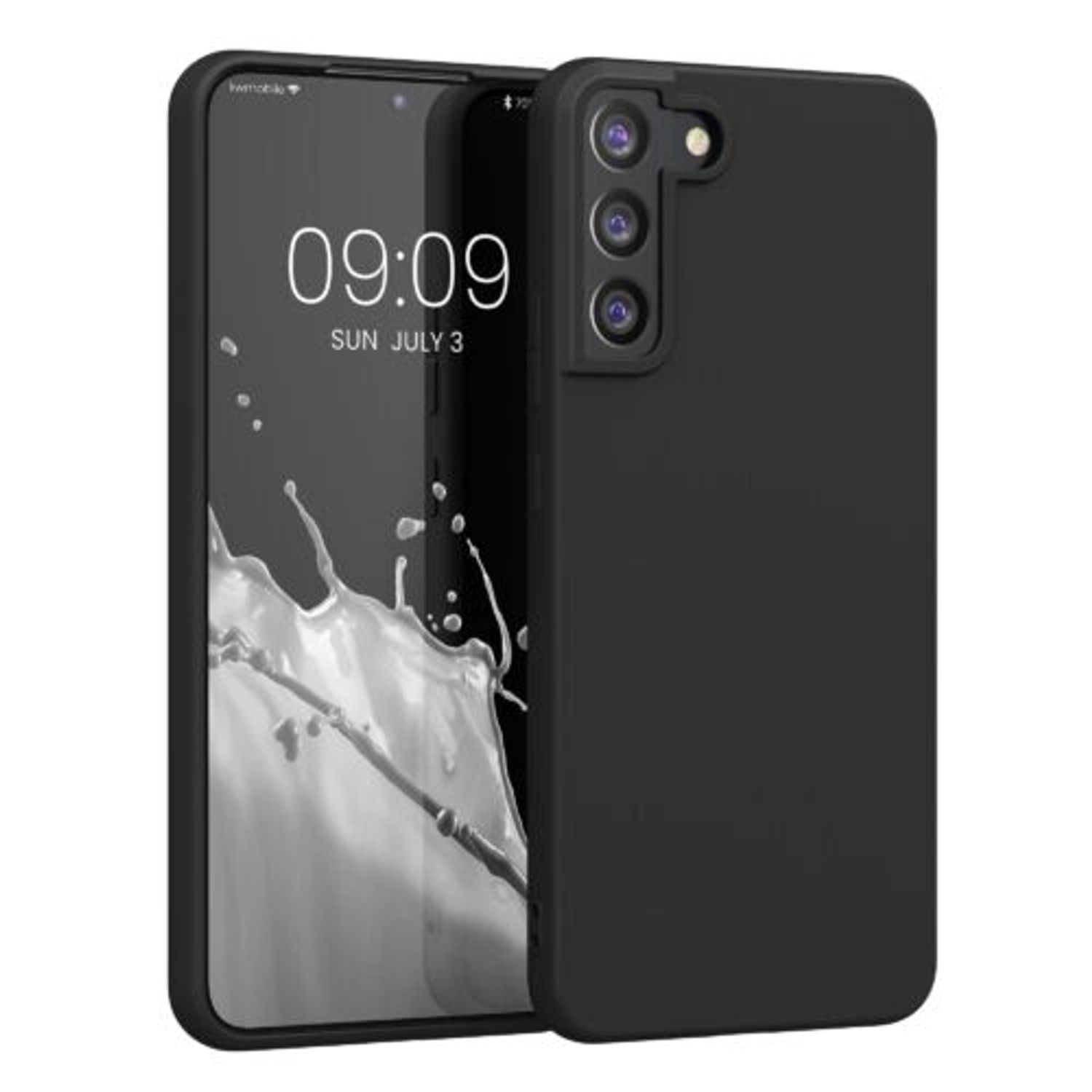 Husa pentru Samsung Galaxy S22 Plus, Silicon, Negru, 56763.47, Kwmobile fotografia produsului