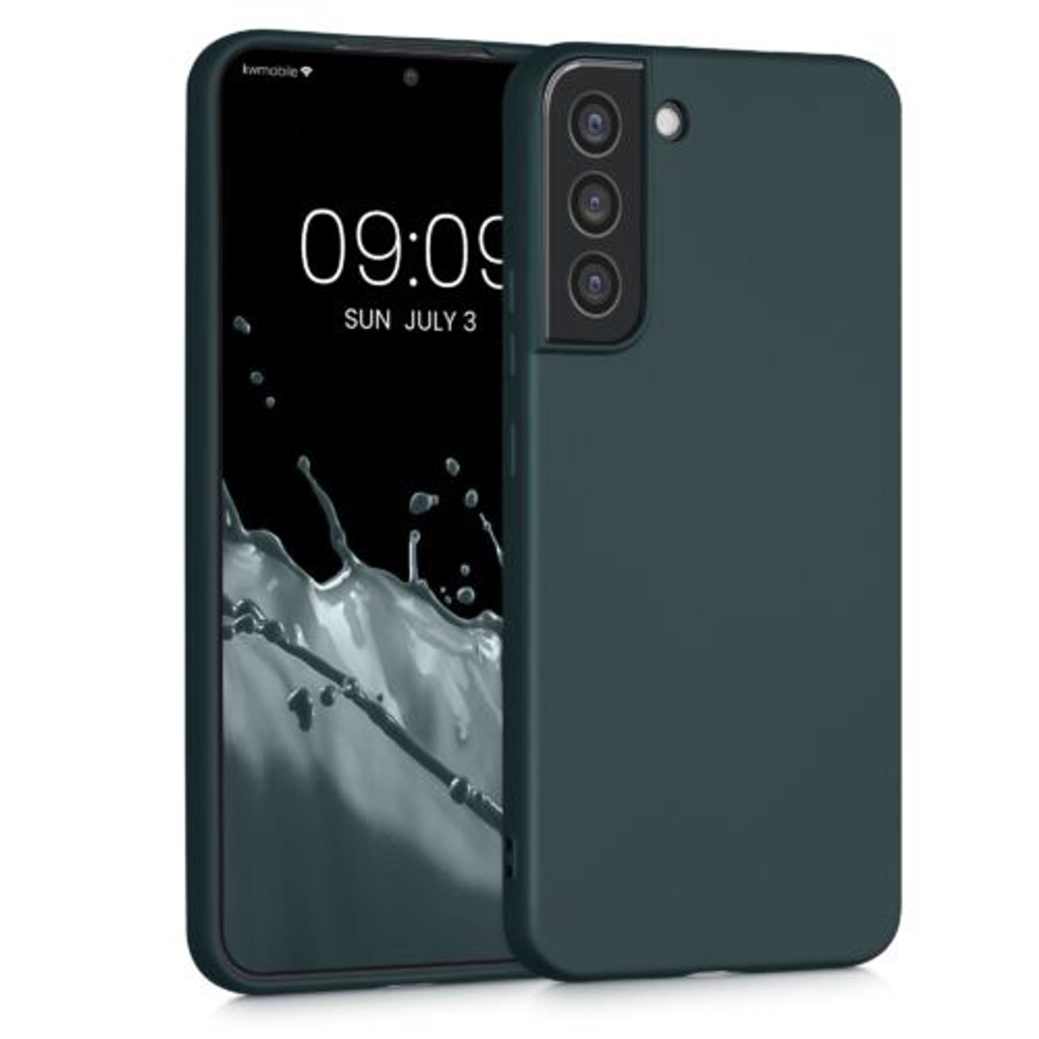 Husa pentru Samsung Galaxy S22 Plus, Silicon, Verde, 56762.14, Kwmobile fotografia produsului
