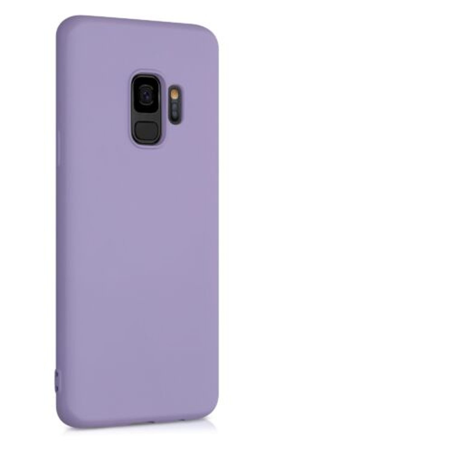 Husa pentru Samsung Galaxy S9, Silicon, Mov, 53832.222, Kwmobile fotografia produsului View 3 L