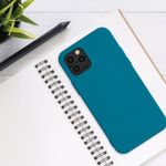 Husa pentru iPhone 12/iPhone 12 Pro, Silicon, Albastru, 53844.224 fotografia produsului View 6 S