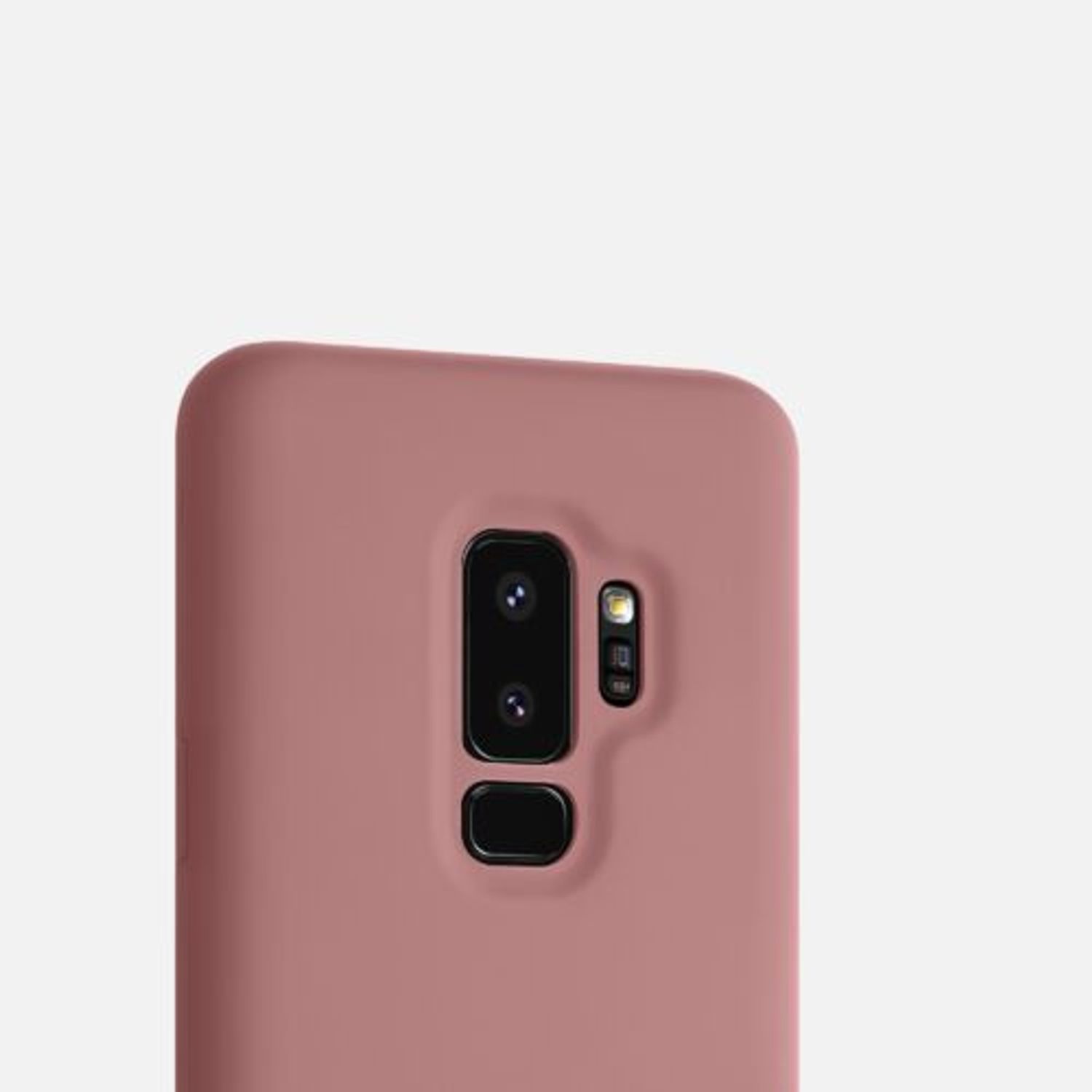 Husa pentru Samsung Galaxy S9 Plus, Silicon, Roz, 44183.193, Kwmobile fotografia produsului View 7 L