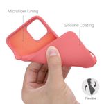 Husa pentru iPhone 12/iPhone 12 Pro, Silicon, Roz, 53844.219 fotografia produsului View 4 S