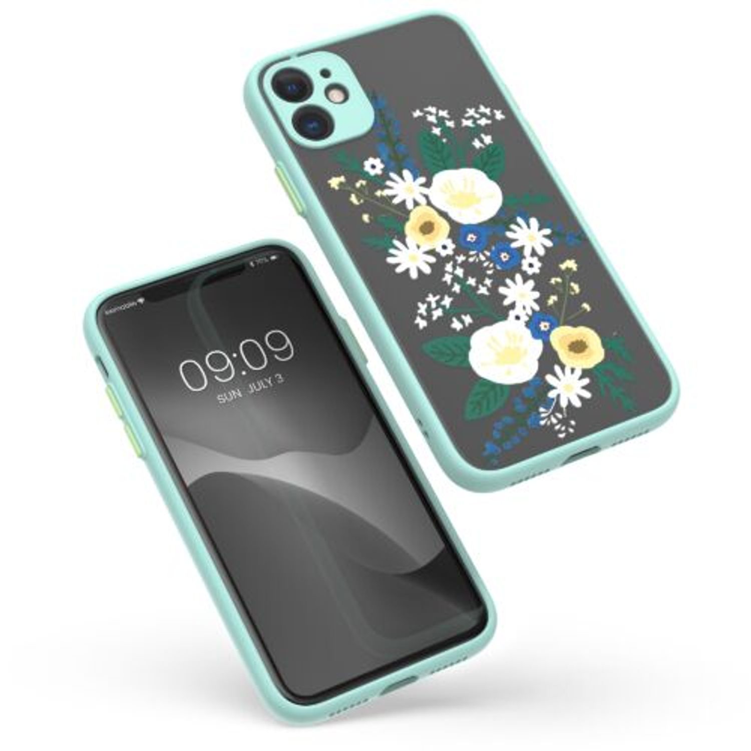 Husa pentru Apple iPhone 11, Silicon, Multicolor, 56495.02, Kwmobile fotografia produsului View 2 L