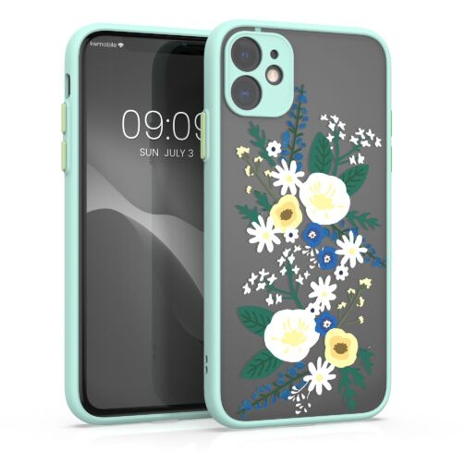 Husa pentru Apple iPhone 11, Silicon, Multicolor, 56495.02, Kwmobile fotografia produsului