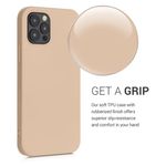 Husa pentru Apple iPhone 12/iPhone 12 Pro, Silicon, Crem, 53844.10 fotografia produsului View 5 S