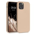 Husa pentru Apple iPhone 12/iPhone 12 Pro, Silicon, Crem, 53844.10 fotografia produsului