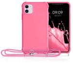 Husa pentru Apple iPhone 11, Silicon, Roz, 53838.77, Kwmobile fotografia produsului View 7 S
