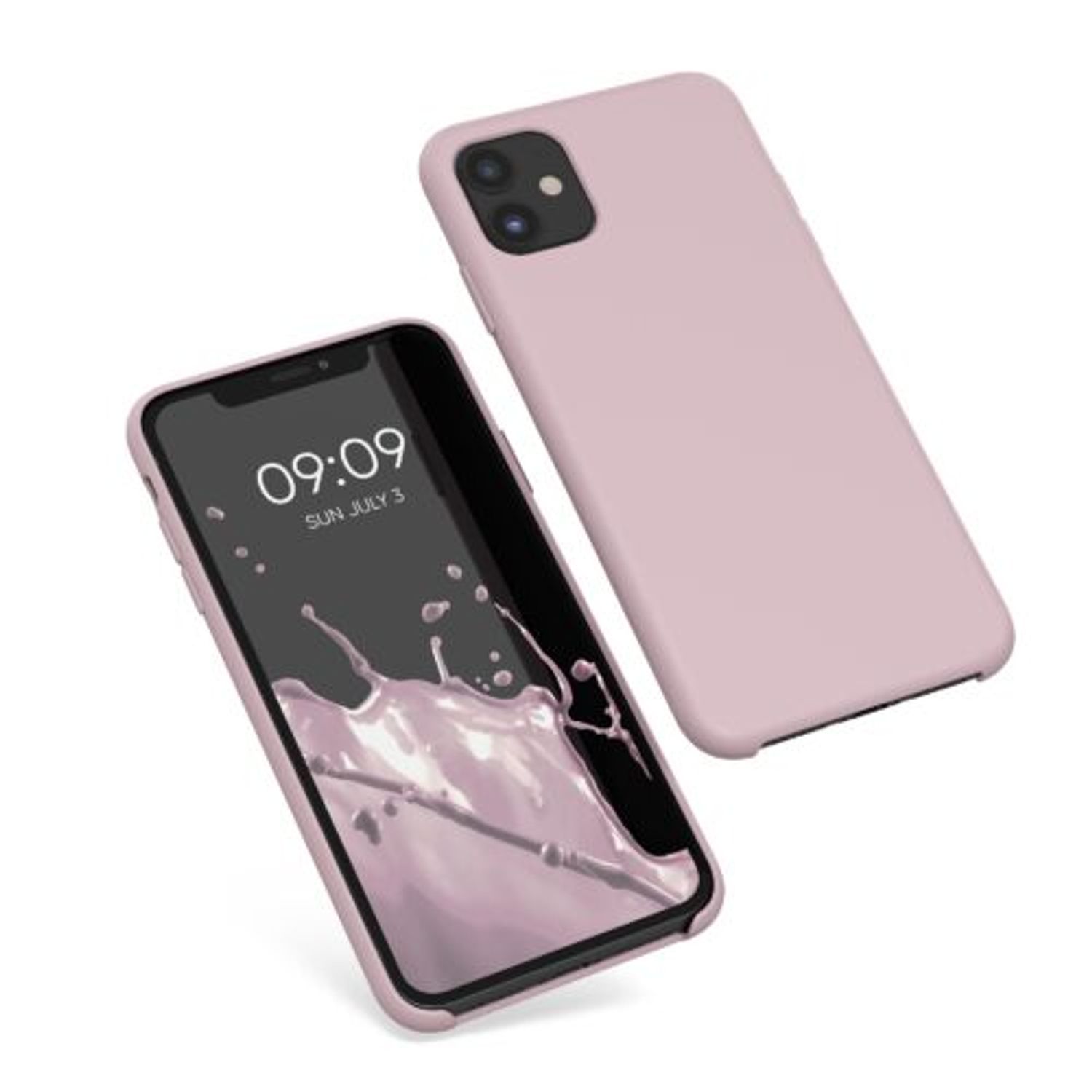 Husa pentru Apple iPhone 11, Silicon, Mov, 49724.156, Kwmobile fotografia produsului View 2 L