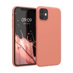 Husa pentru Apple iPhone 11, Silicon, Roz, 49787.215, Kwmobile fotografia produsului