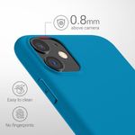 Husa pentru Apple iPhone 11, Silicon, Albastru, 49787.224, Kwmobile fotografia produsului View 5 S