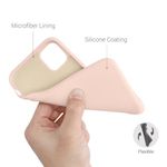 Husa pentru Apple iPhone 11, Silicon, Roz, 50791.225, Kwmobile fotografia produsului View 4 S