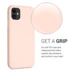 Husa pentru Apple iPhone 11, Silicon, Roz, 50791.225, Kwmobile fotografia produsului View 5 S