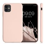 Husa pentru Apple iPhone 11, Silicon, Roz, 50791.225, Kwmobile fotografia produsului View 2 S