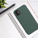 Husa pentru Apple iPhone 11, Silicon, Verde, 50791.171, Kwmobile fotografia produsului View 6 S