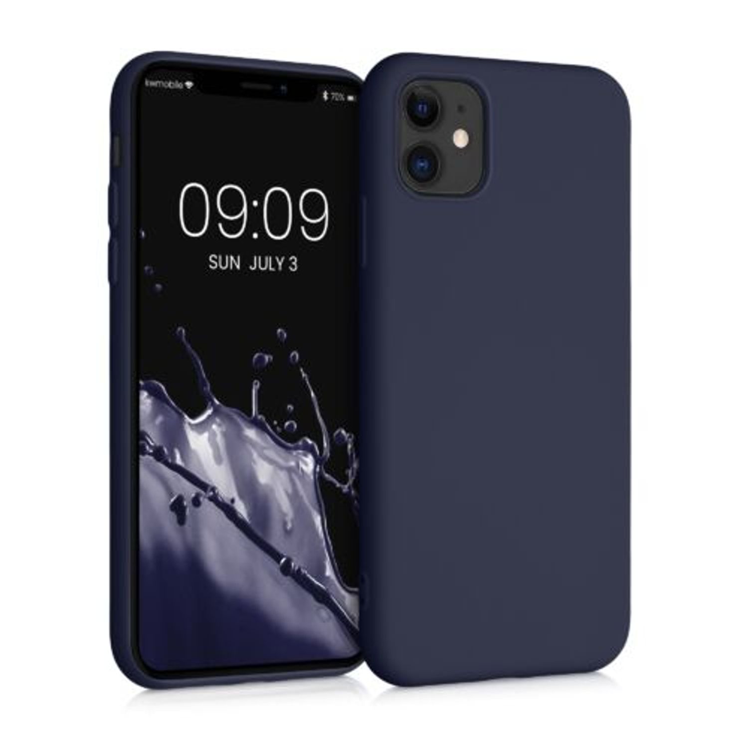 Husa pentru Apple iPhone 11, Silicon, Mov, 50791.186, Kwmobile fotografia produsului