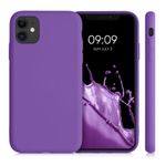 Husa pentru Apple iPhone 11, Silicon, Mov, 50791.221, Kwmobile fotografia produsului View 17 S