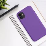 Husa pentru Apple iPhone 11, Silicon, Mov, 50791.221, Kwmobile fotografia produsului View 16 S