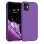 Husa pentru Apple iPhone 11, Silicon, Mov, 50791.221, Kwmobile fotografia produsului View 18 S