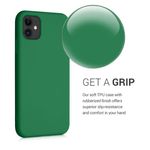 Husa pentru Apple iPhone 11, Silicon, Verde, 50791.227, Kwmobile fotografia produsului View 4 S