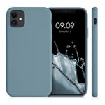 Husa pentru Apple iPhone 11, Silicon, Albastru, 50791.206, Kwmobile fotografia produsului View 2 S