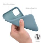 Husa pentru Apple iPhone 11, Silicon, Albastru, 50791.206, Kwmobile fotografia produsului View 5 S