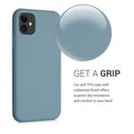 Husa pentru Apple iPhone 11, Silicon, Albastru, 50791.206, Kwmobile fotografia produsului View 6 S