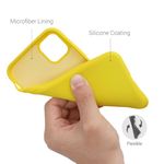 Husa pentru Apple iPhone 11, Silicon, Galben, 50791.165, Kwmobile fotografia produsului View 5 S