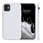Husa pentru Apple iPhone 11, Silicon, Alb, 50791.48, Kwmobile fotografia produsului View 2 S