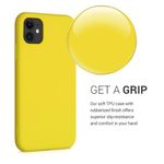 Husa pentru Apple iPhone 11, Silicon, Galben, 50791.165, Kwmobile fotografia produsului View 6 S