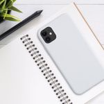Husa pentru Apple iPhone 11, Silicon, Alb, 50791.48, Kwmobile fotografia produsului View 5 S