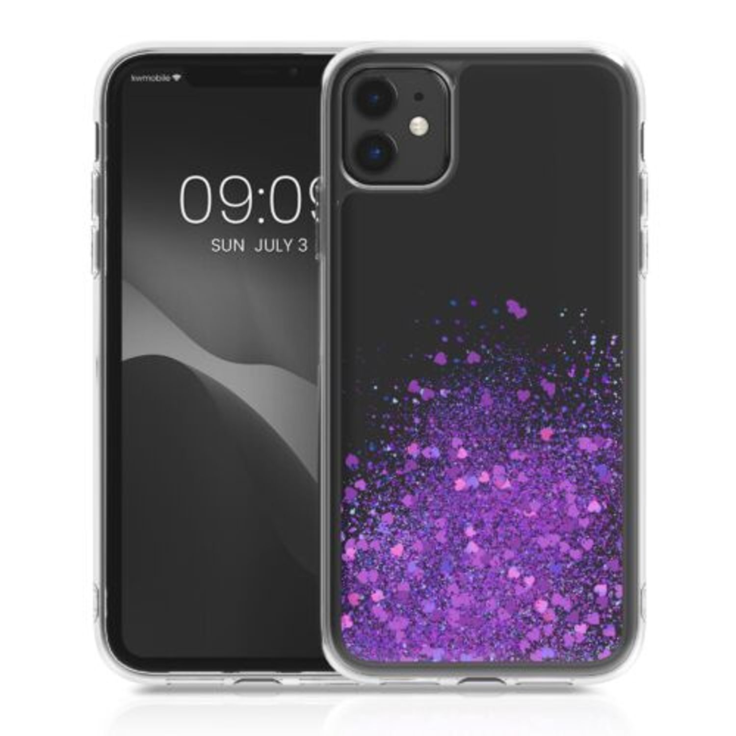 Husa pentru Apple iPhone 11, Silicon, Mov, 56807.01, Kwmobile fotografia produsului View 2 L