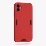 Husa pentru Apple iPhone 11, Silicon, Rosu, 56703.09, Kwmobile fotografia produsului View 3 S
