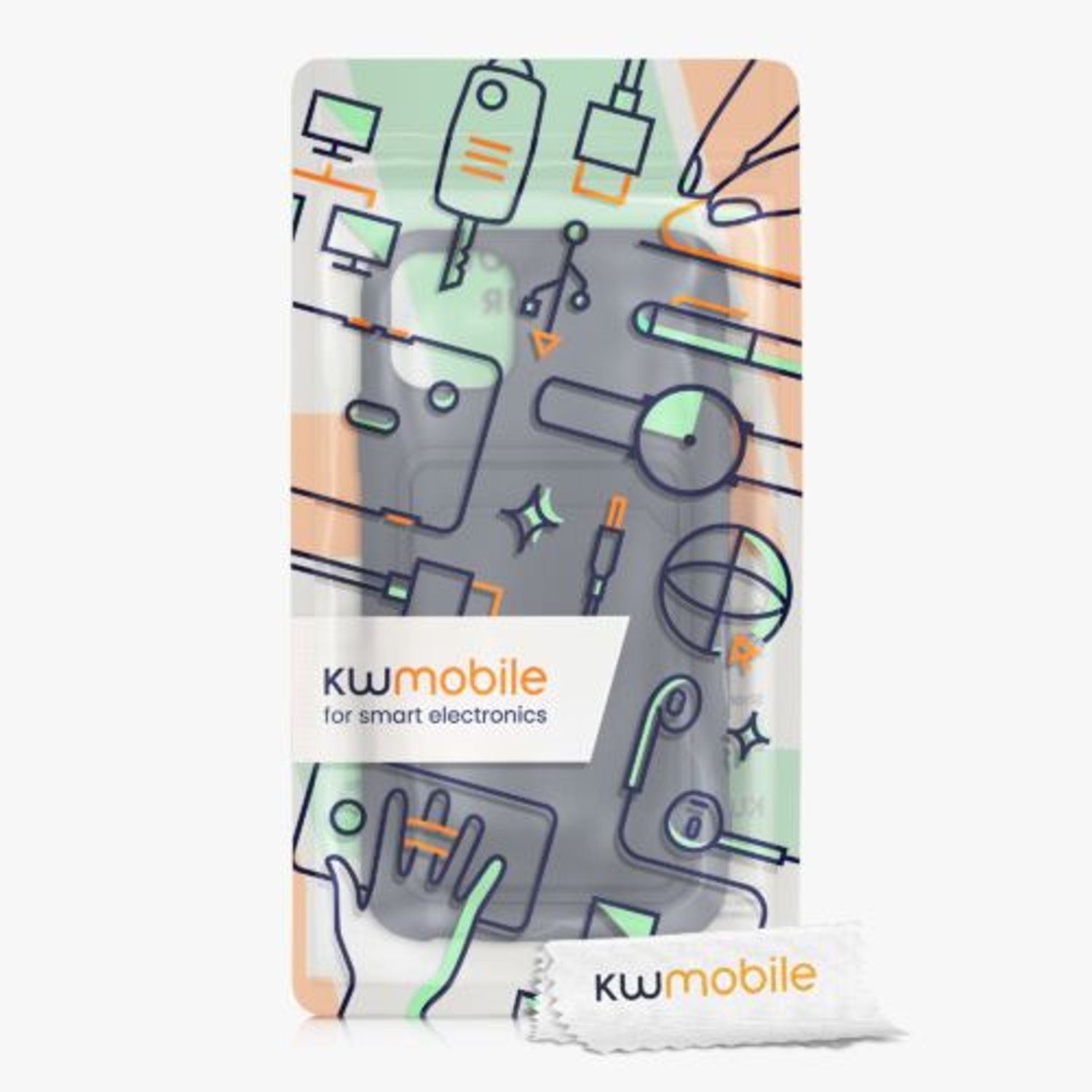 Husa pentru Apple iPhone 11, Silicon, Albastru, 55114.17, Kwmobile fotografia produsului View 7 L