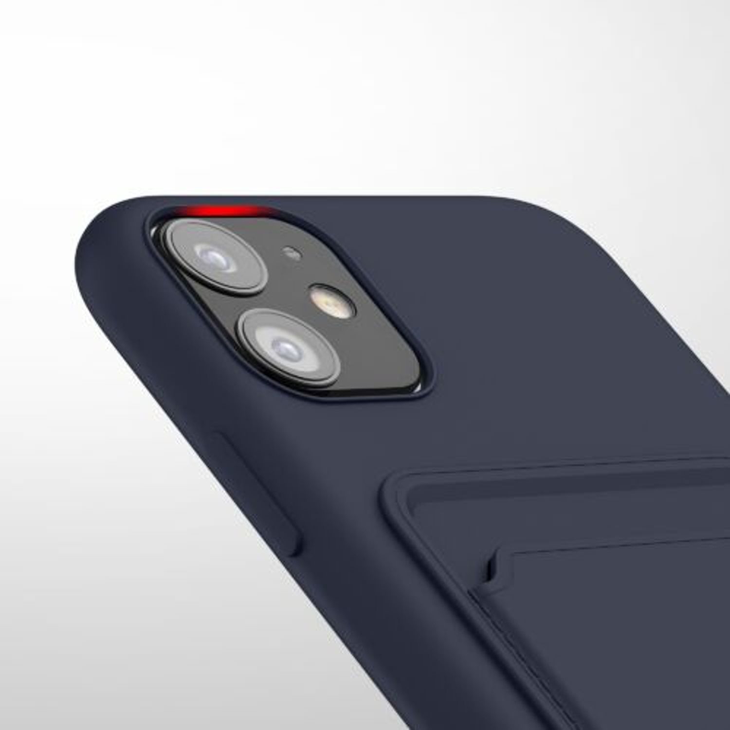 Husa pentru Apple iPhone 11, Silicon, Albastru, 55114.17, Kwmobile fotografia produsului View 8 L