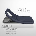 Husa pentru Apple iPhone 11, Silicon, Albastru, 55114.17, Kwmobile fotografia produsului View 4 S