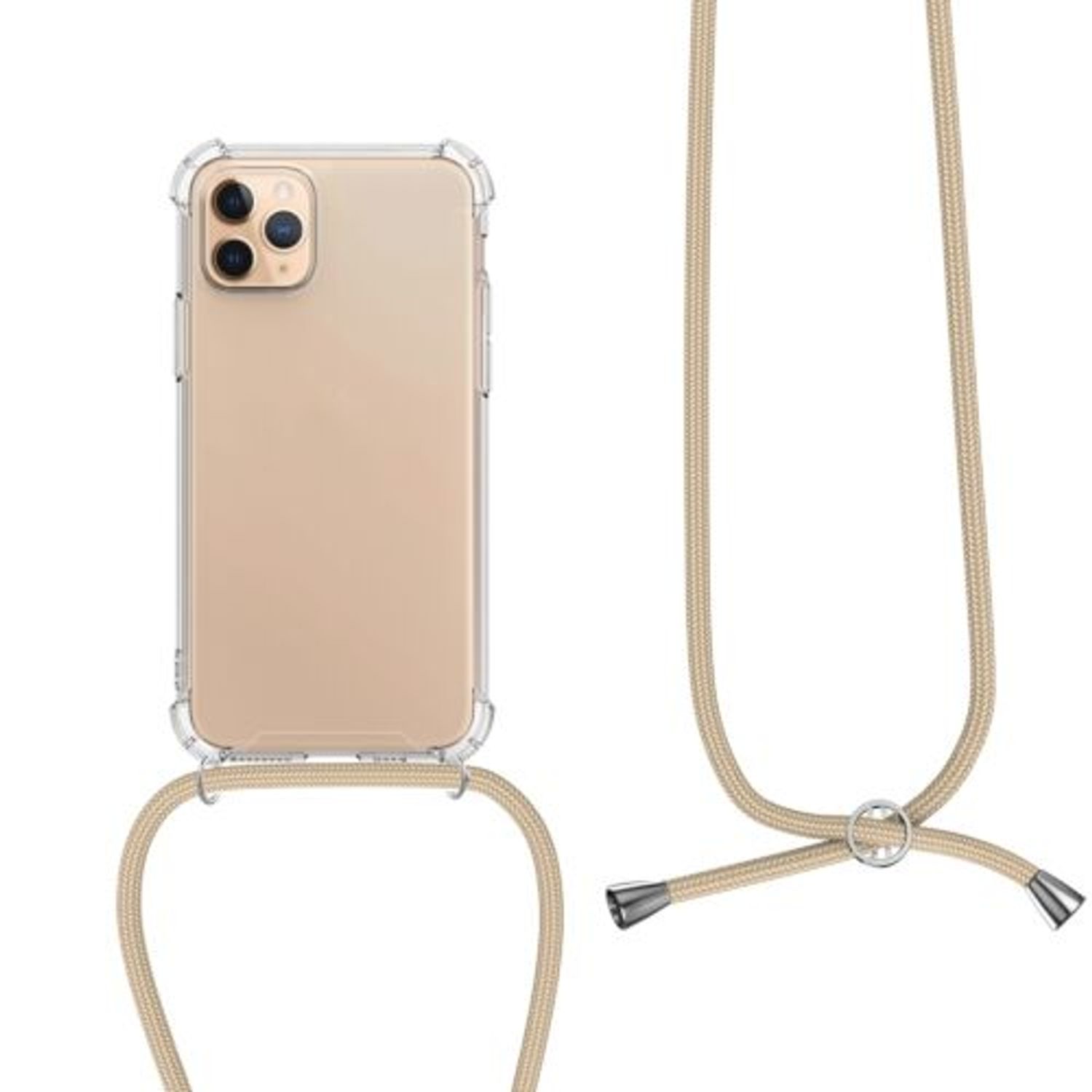 Husa pentru Apple iPhone 11 Pro, Silicon, Transparent, 49739.09, Kwmobile fotografia produsului View 4 L