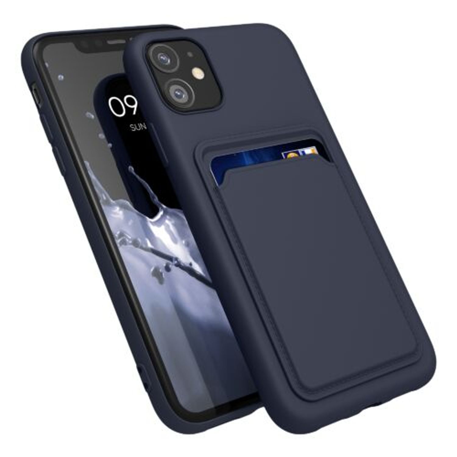 Husa pentru Apple iPhone 11, Silicon, Albastru, 55114.17, Kwmobile fotografia produsului